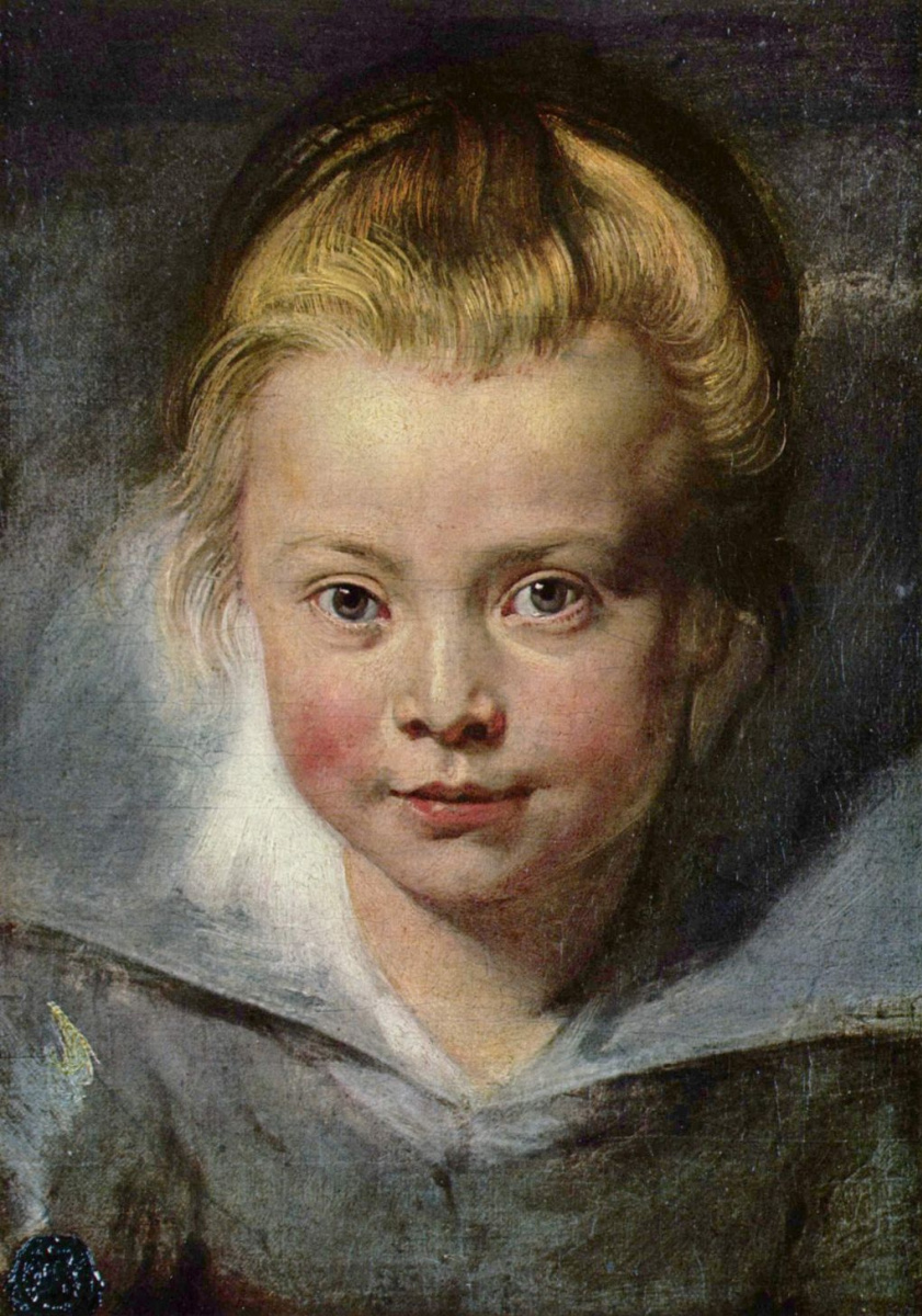 Peter Paul Rubens. Portrait Of Clara Serena Rubens