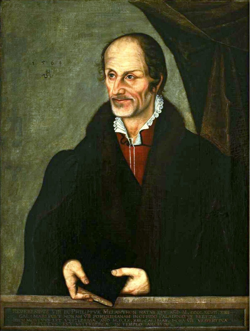 Lucas the Younger Cranach. Portrait of Philip Melanchthon. National Museum, Warsaw.