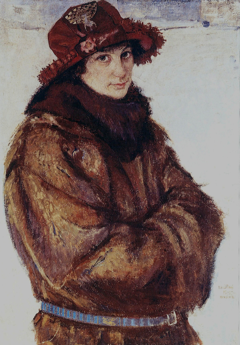 Peter Ivanovich Cold. Portrait of Stefanicheva