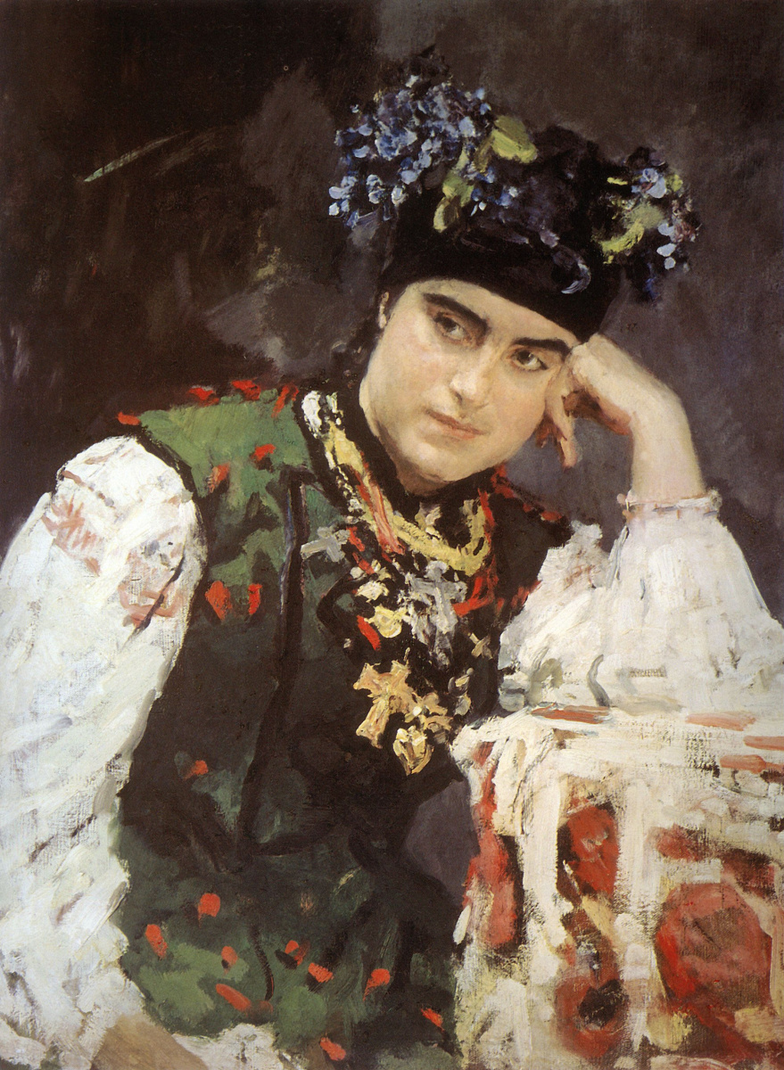 Valentin Aleksandrovich Serov. Portrait Of S. M. Dragomirova