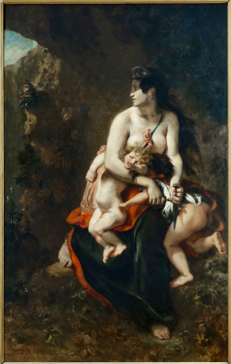 Eugene Delacroix. Medea