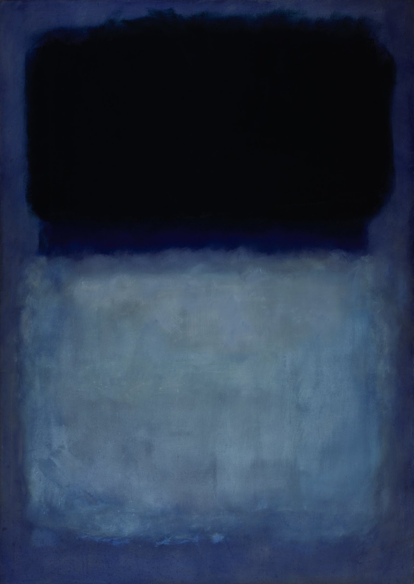 Rothko Mark. Senza titolo (verde su blu)