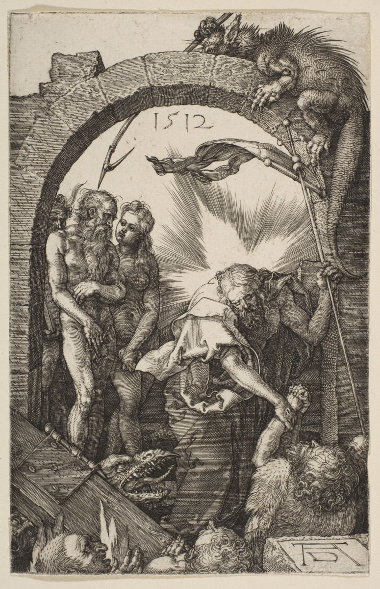 Albrecht Durer. Christ à Limbé. Du cycle "Passion du Christ"