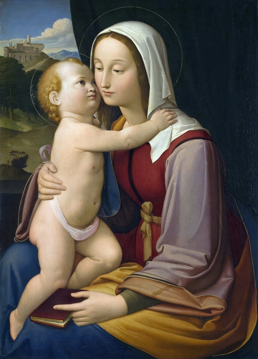 Johann Friedrich Overbeck. Madonna et l'enfant