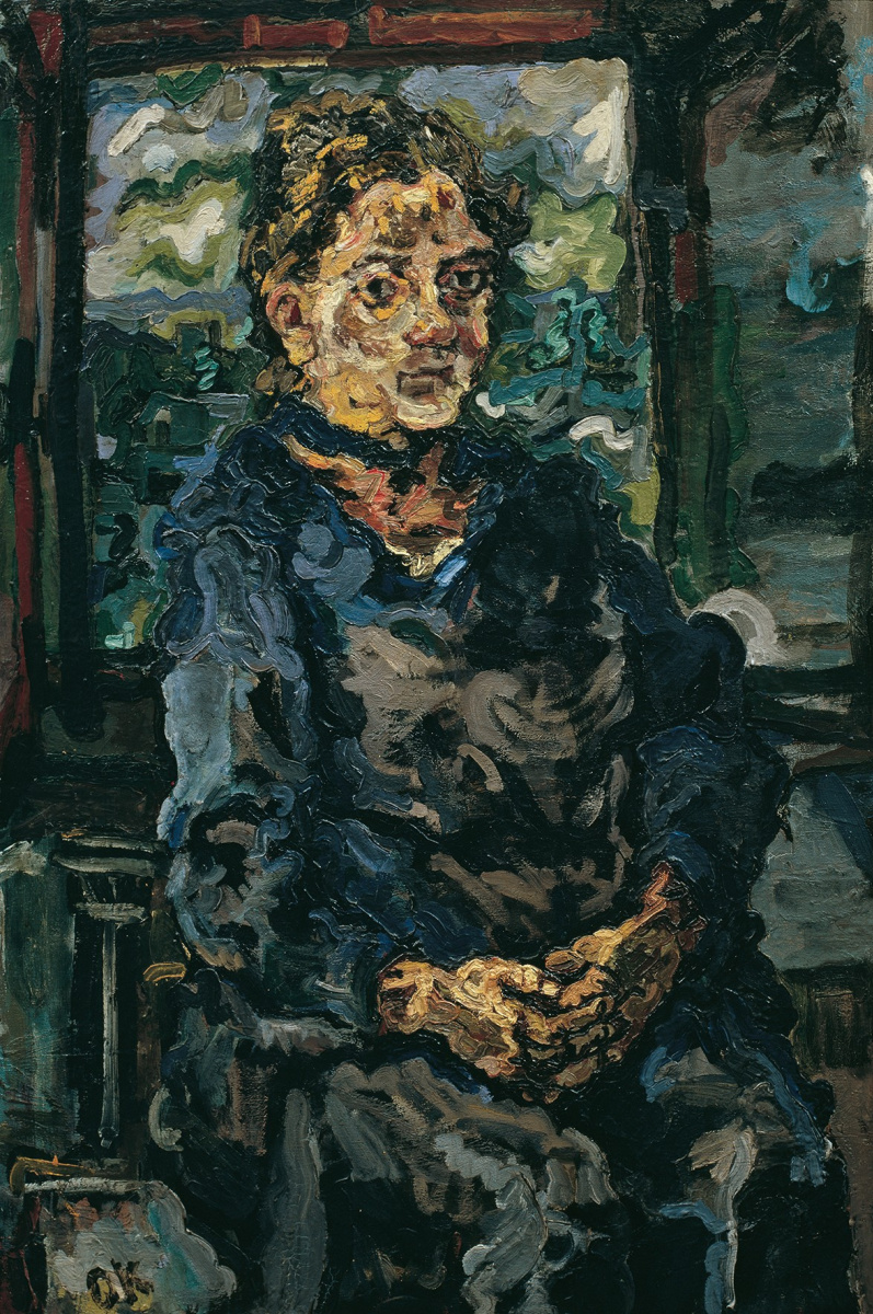 Oskar Kokoschka. Portrait of the artist's mother