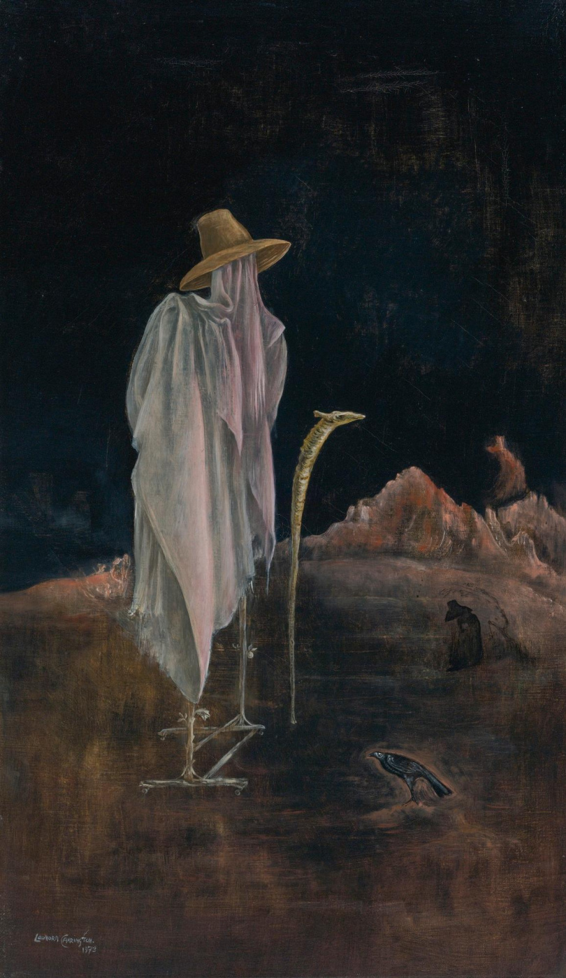 Leonora Carrington. Self-portrait with orthopedic brace