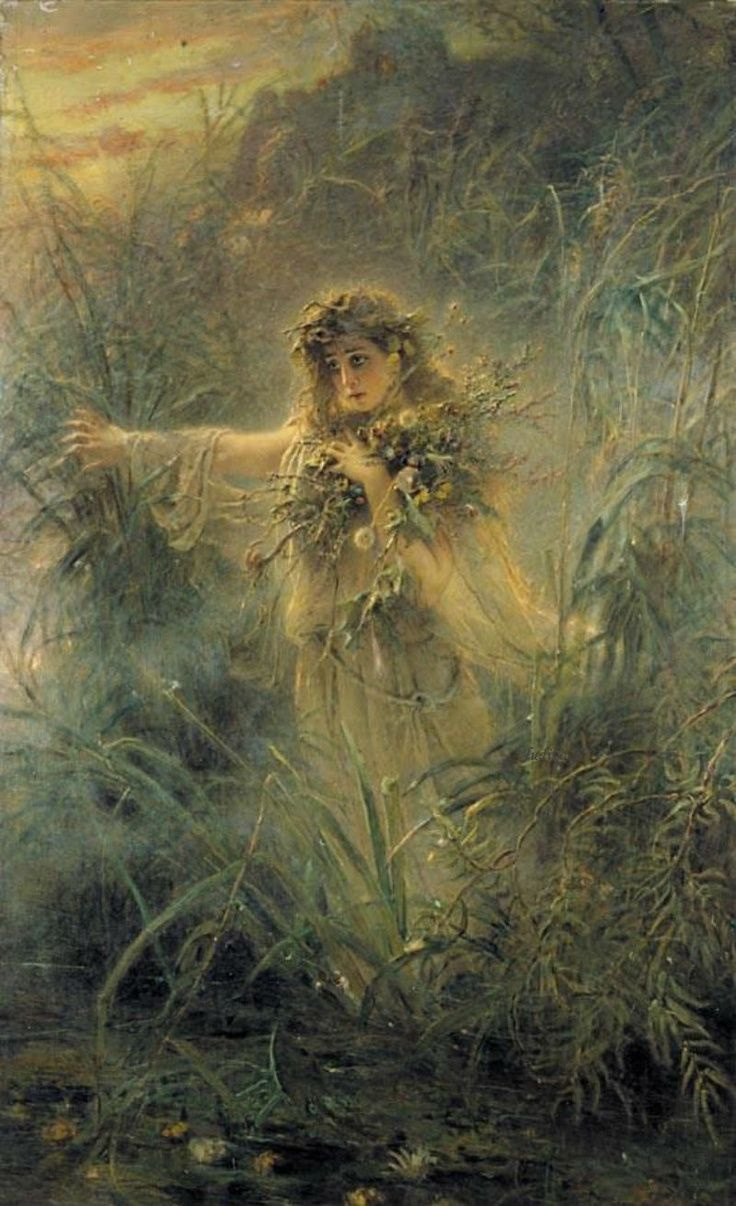 Konstantin Makovsky. Ophélie