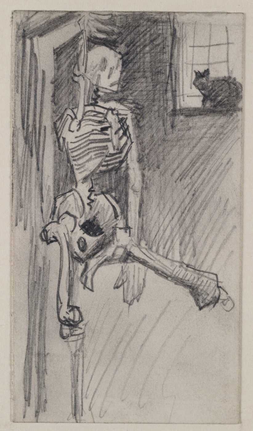 Vincent van Gogh. Skeleton