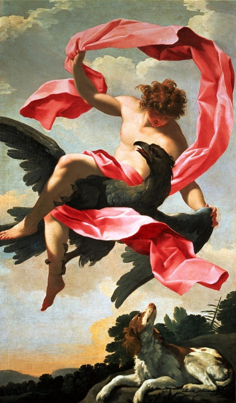 Ezstache Lesuer. The Abduction Of Ganymede