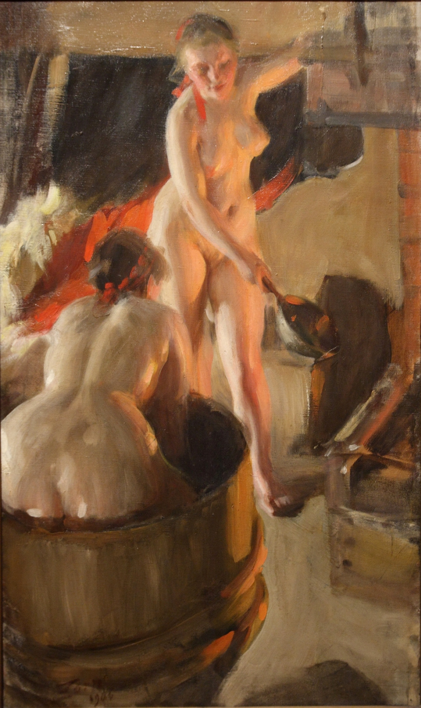 Anders Zorn. Galenika girls in the bath