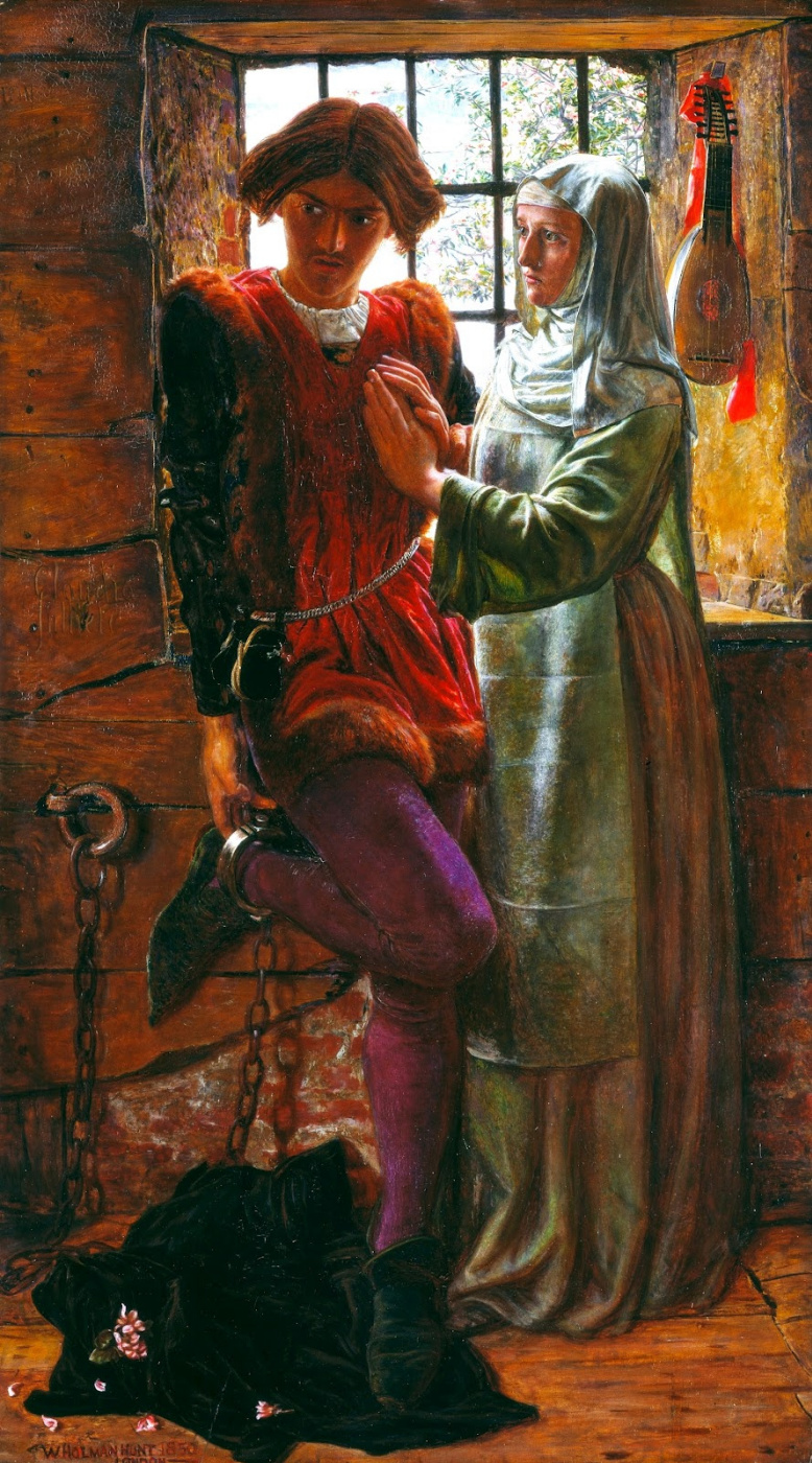William Holman Hunt. Claudio and Isabella
