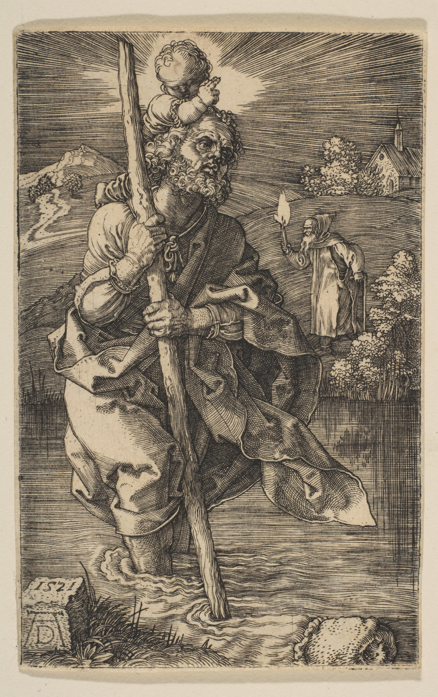 Albrecht Dürer. Saint Christopher