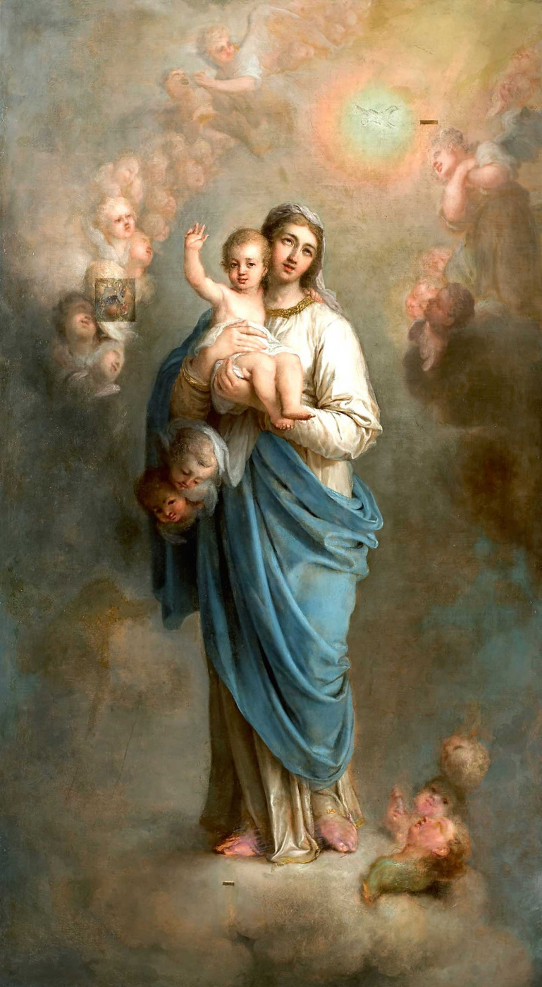 Vladimir Borovikovsky. Vierge et enfant