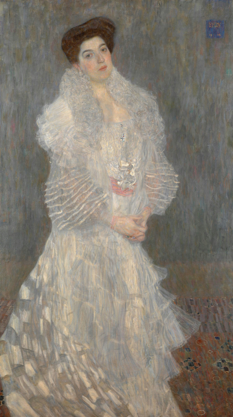 Gustav Klimt. Portrait Of Hermine Gallia