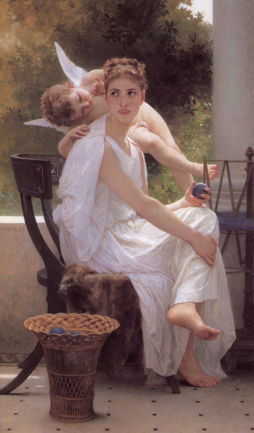 William-Adolphe Bouguereau. Interrupted work