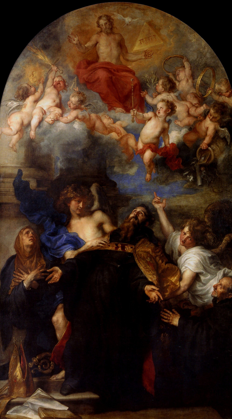 Anthony van Dyck. Saint Augustine in Ecstasy