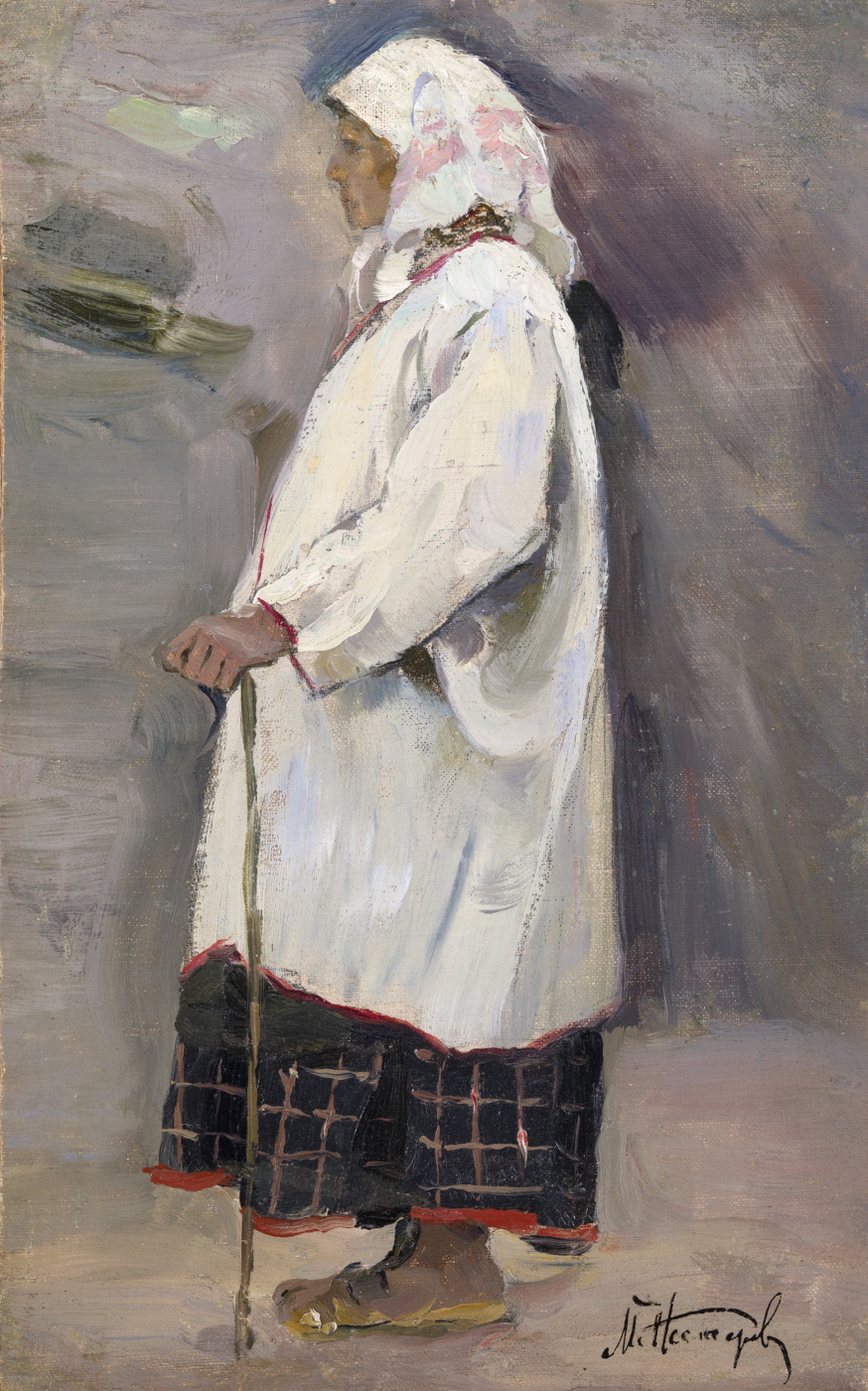 Mikhail Vasilyevich Nesterov. Paysanne