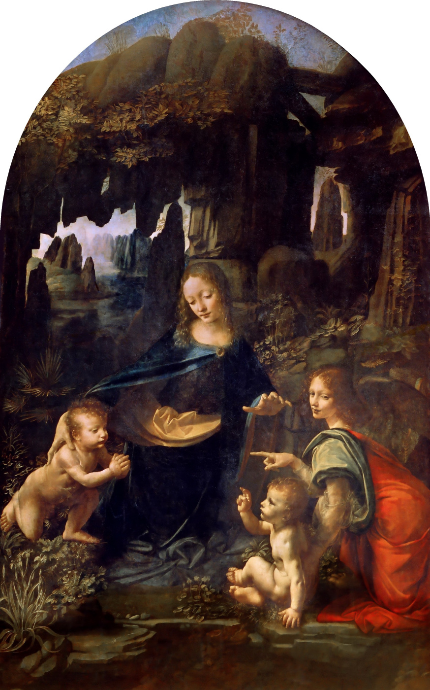 Leonardo da Vinci. Madonna dans les rochers (Madonna dans la grotte)