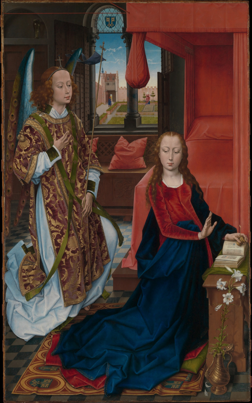 Hans Memling. The Annunciation