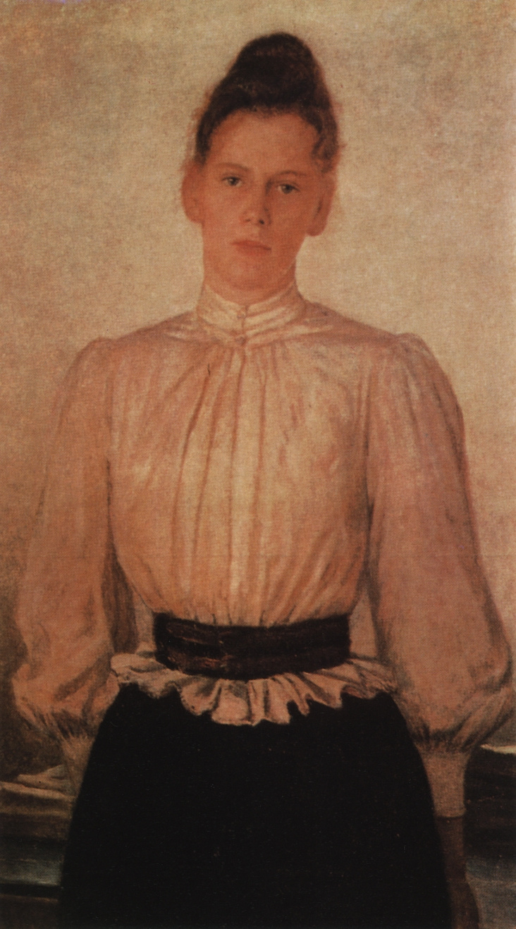 Nikolai Nikolaevich Ge. Portrait of Maria Lvovna Tolstaya, daughter of the writer