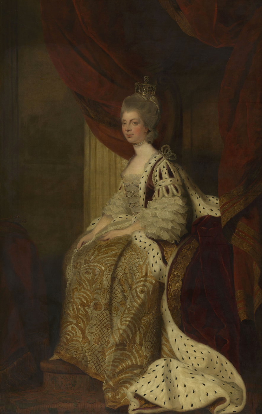 Joshua Reynolds. Queen Charlotte