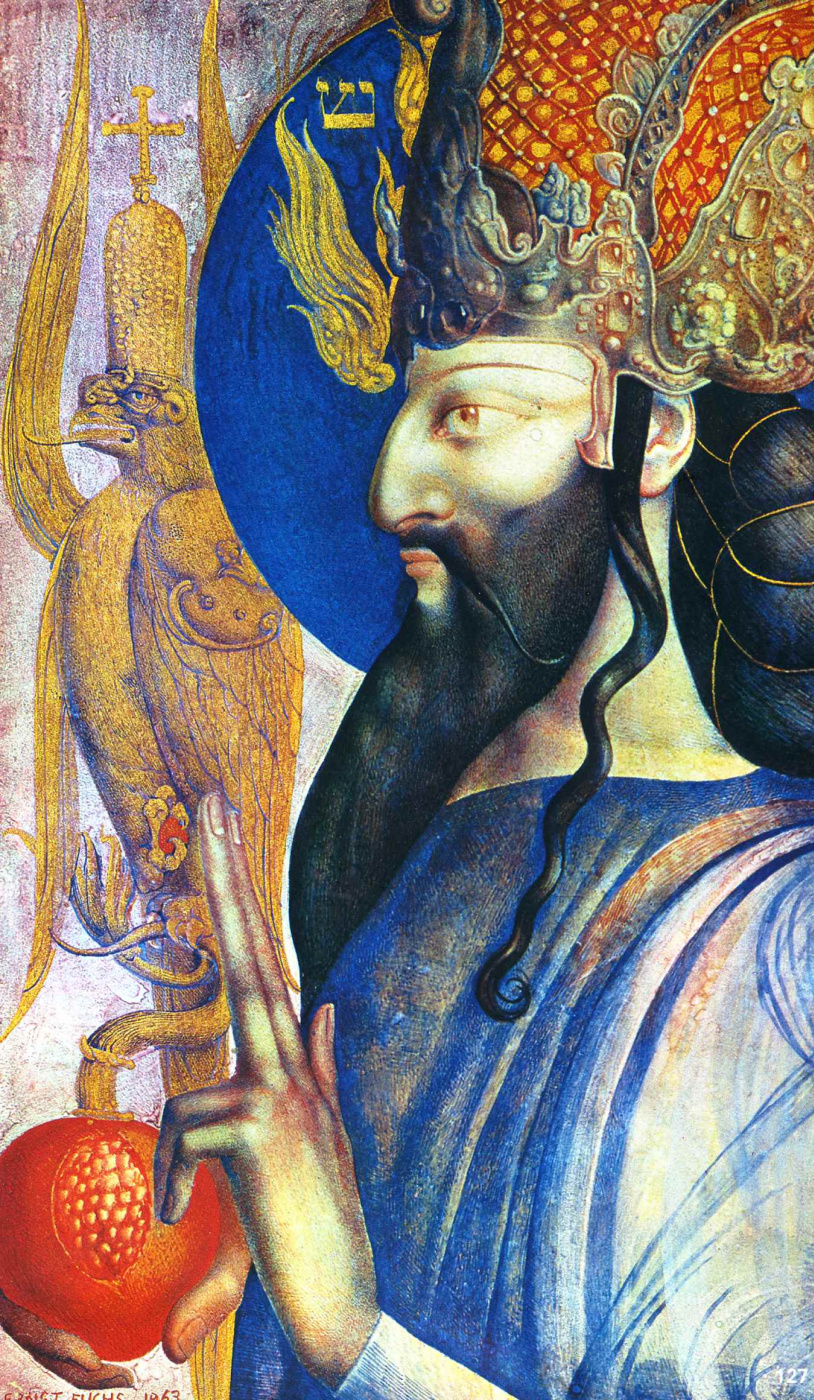 Ernst Fuchs. King Solomon