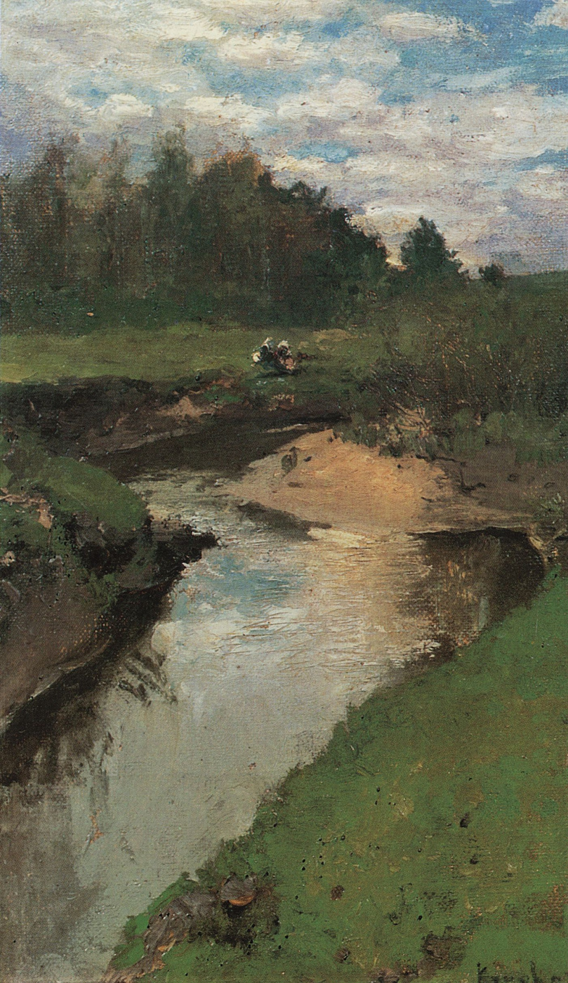 Konstantin Korovin. The Vorya River. Abramtsevo