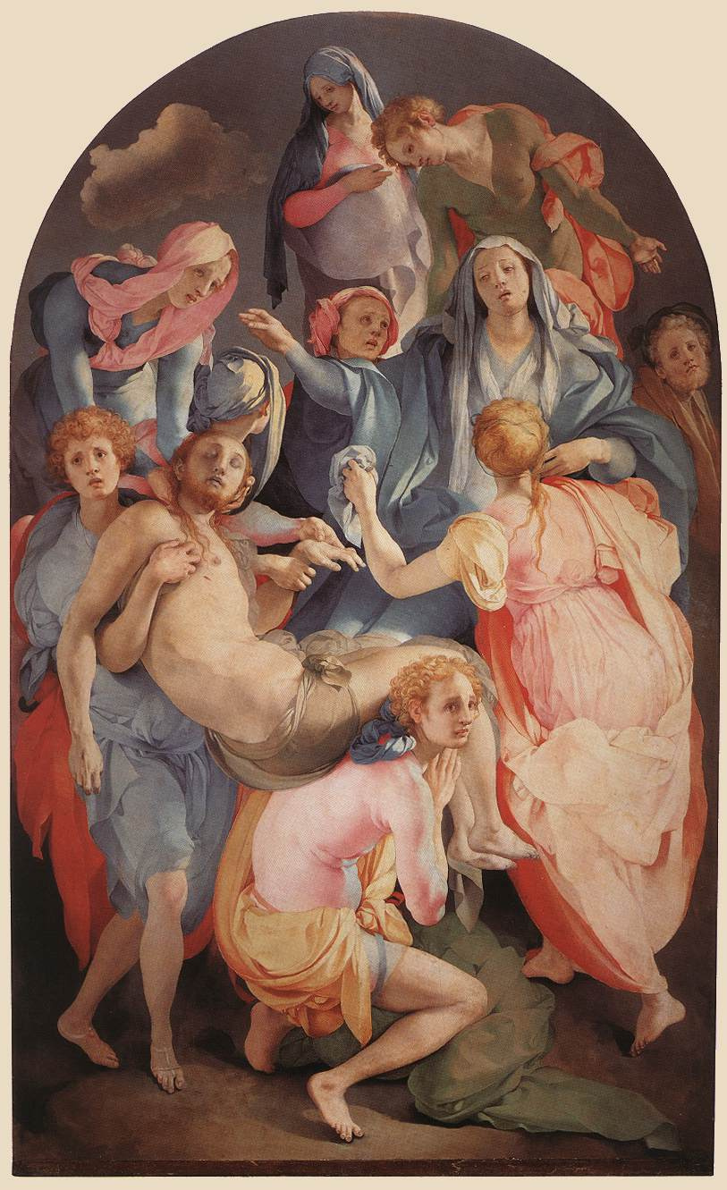 Jacopo Pontormo. Descent from the Cross