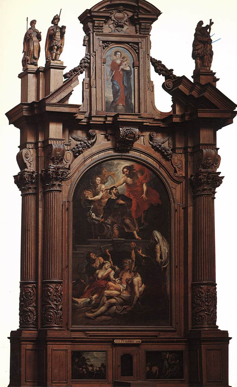 Peter Paul Rubens. The altar of St. Roch