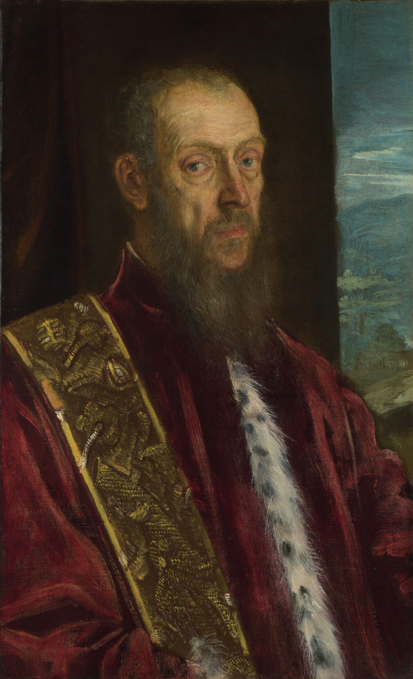 Jacopo (Robusti) Tintoretto. Portrait of Vincenzo Morosini