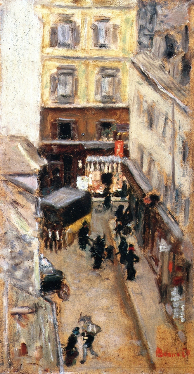 Narrow street of Paris