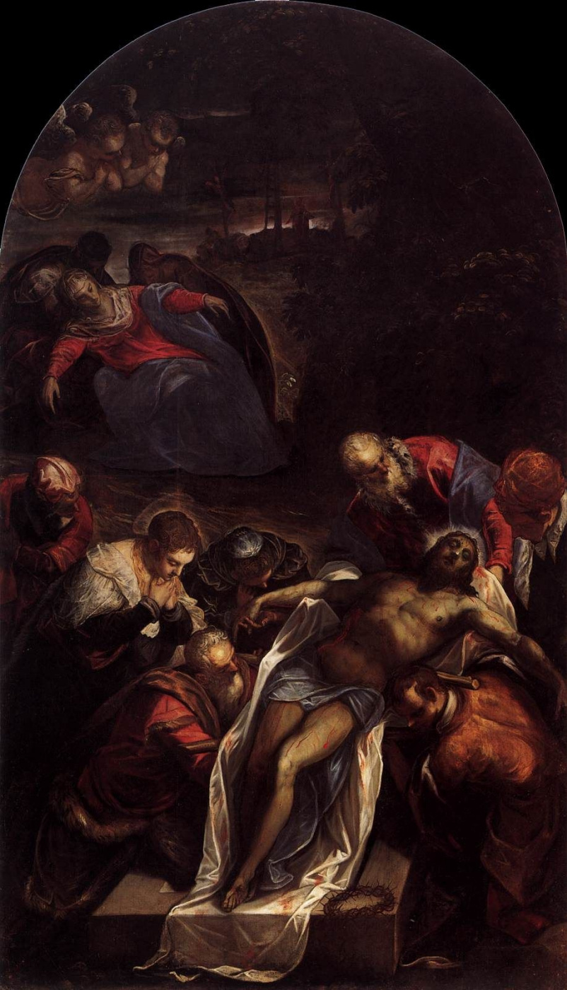 Jacopo (Robusti) Tintoretto. Burial of Christ