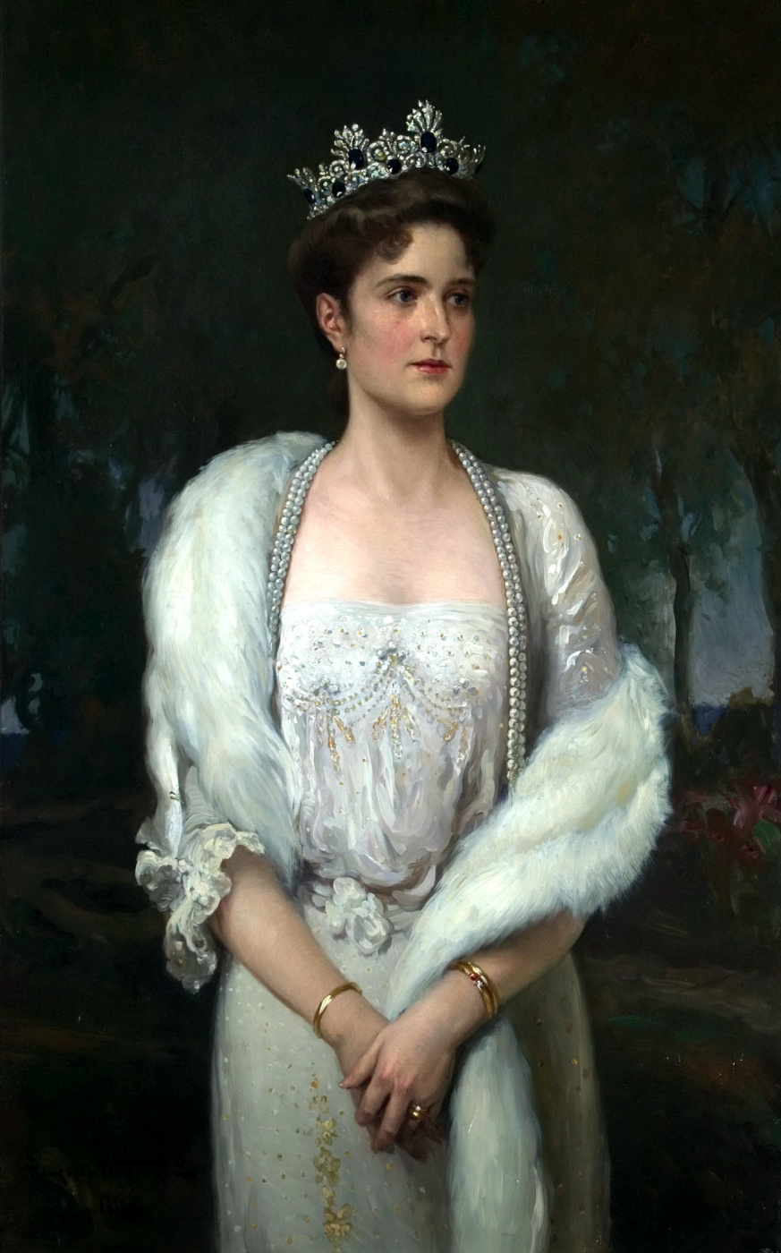 Alexander Vladimirovich Makovsky. Portrait of Empress Alexandra Feodorovna