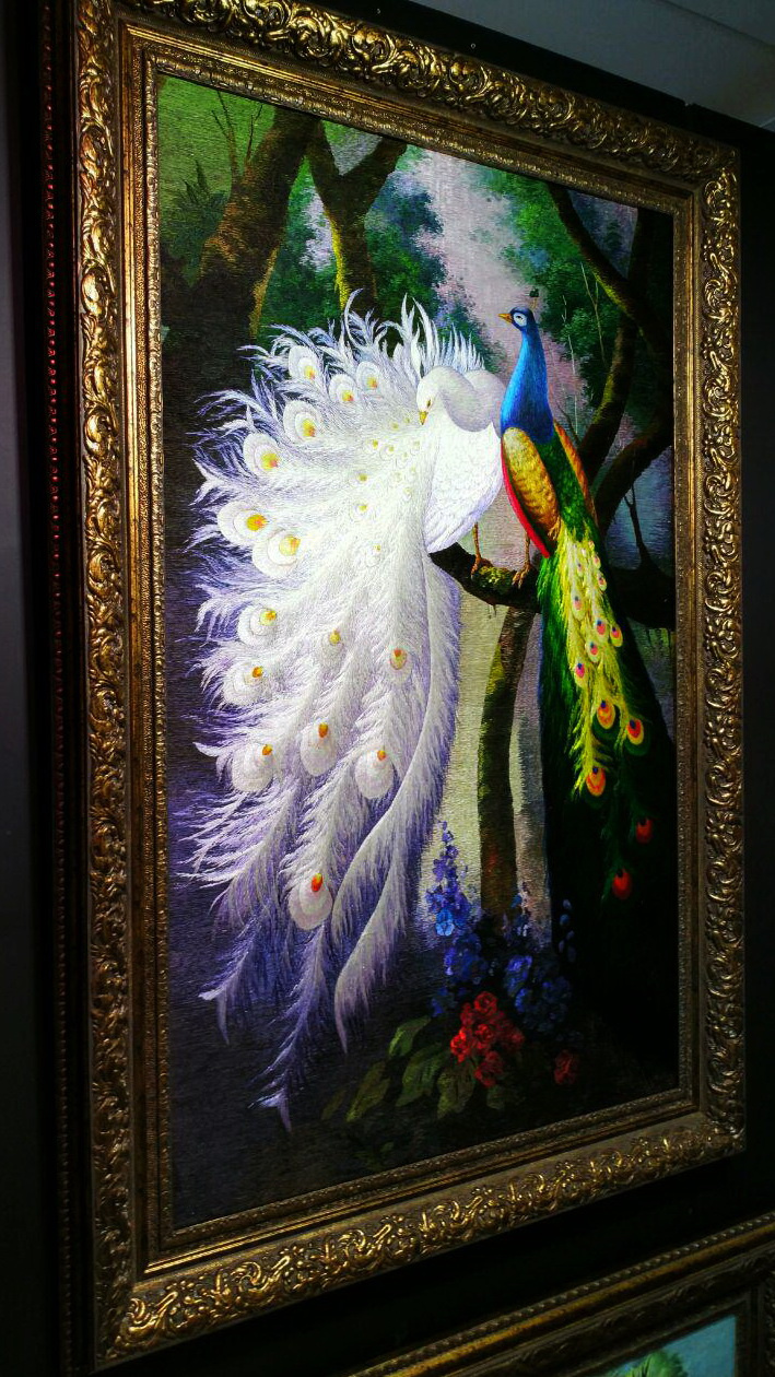 Unknown artist. Peacocks