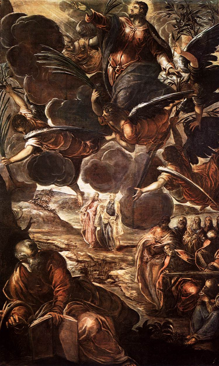 Jacopo (Robusti) Tintoretto. Ascension of Christ