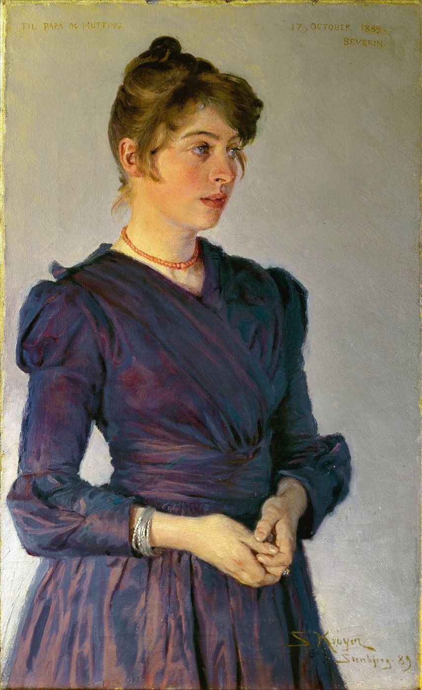 佩德·塞维林（Peder Severin）. Marie Krøyer