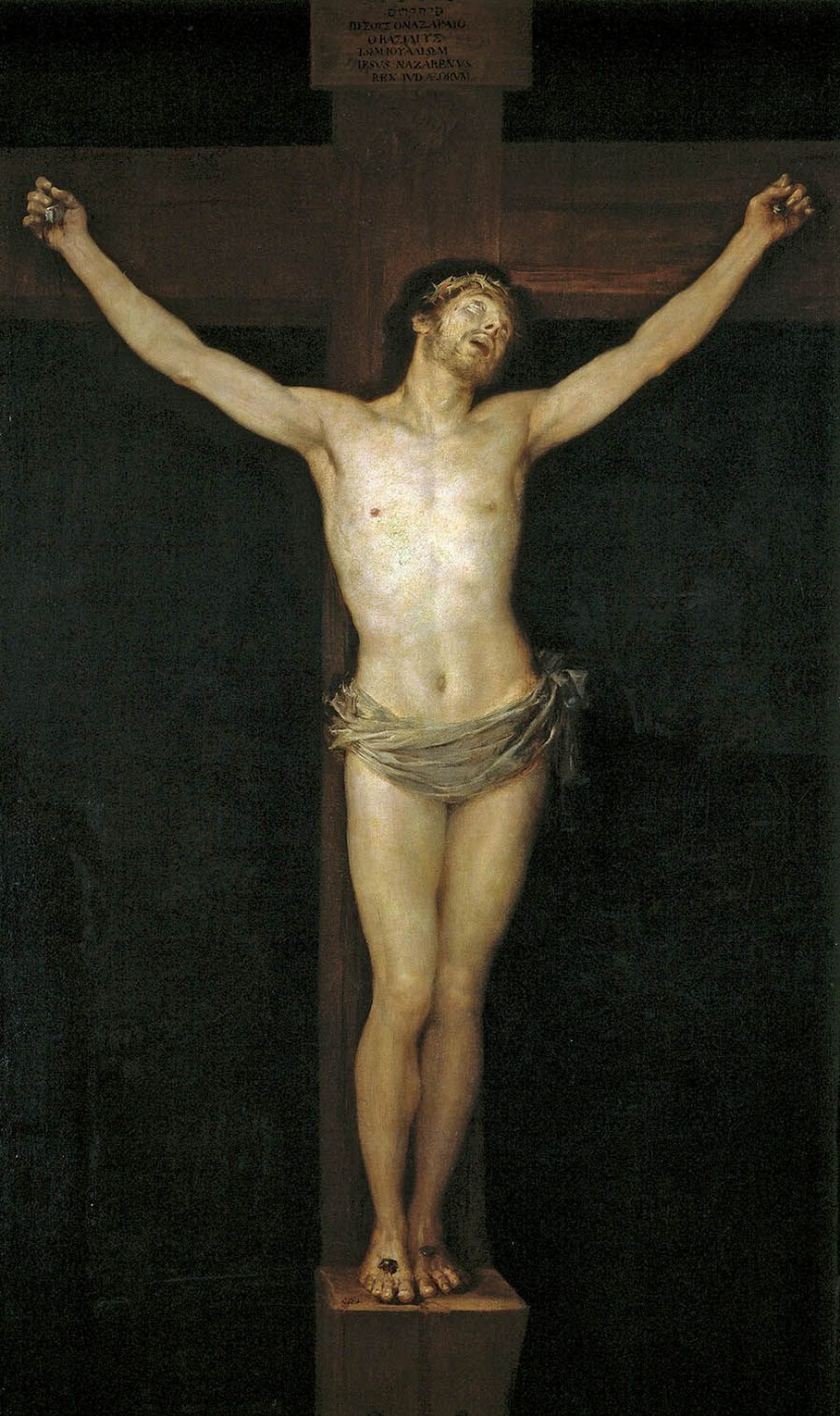 Francisco Goya. The Crucified Christ