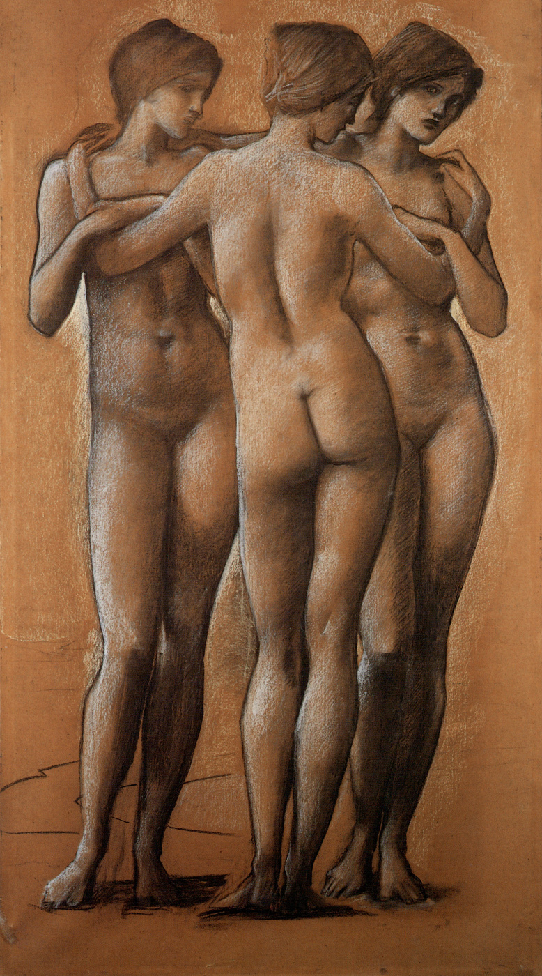 Edward Coley Burne-Jones. Three Graces