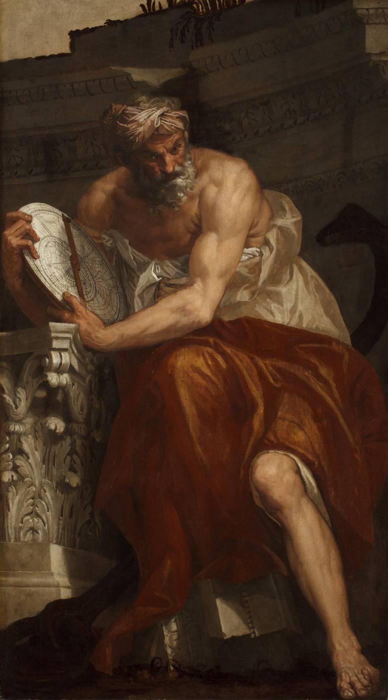 Paolo Veronese. Tolomeo. Allegoria della navigazione con l'astrolabio