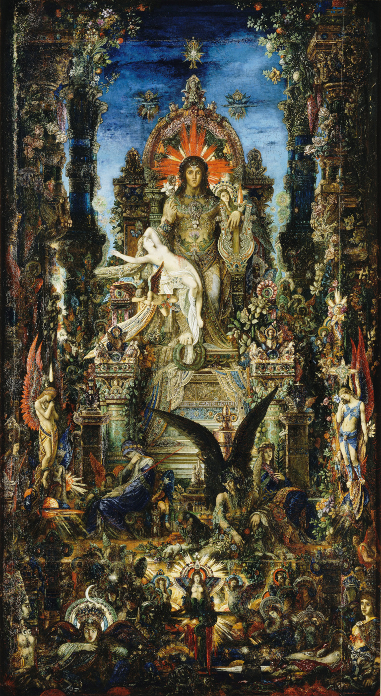 Gustave Moreau. Jupiter and Semela