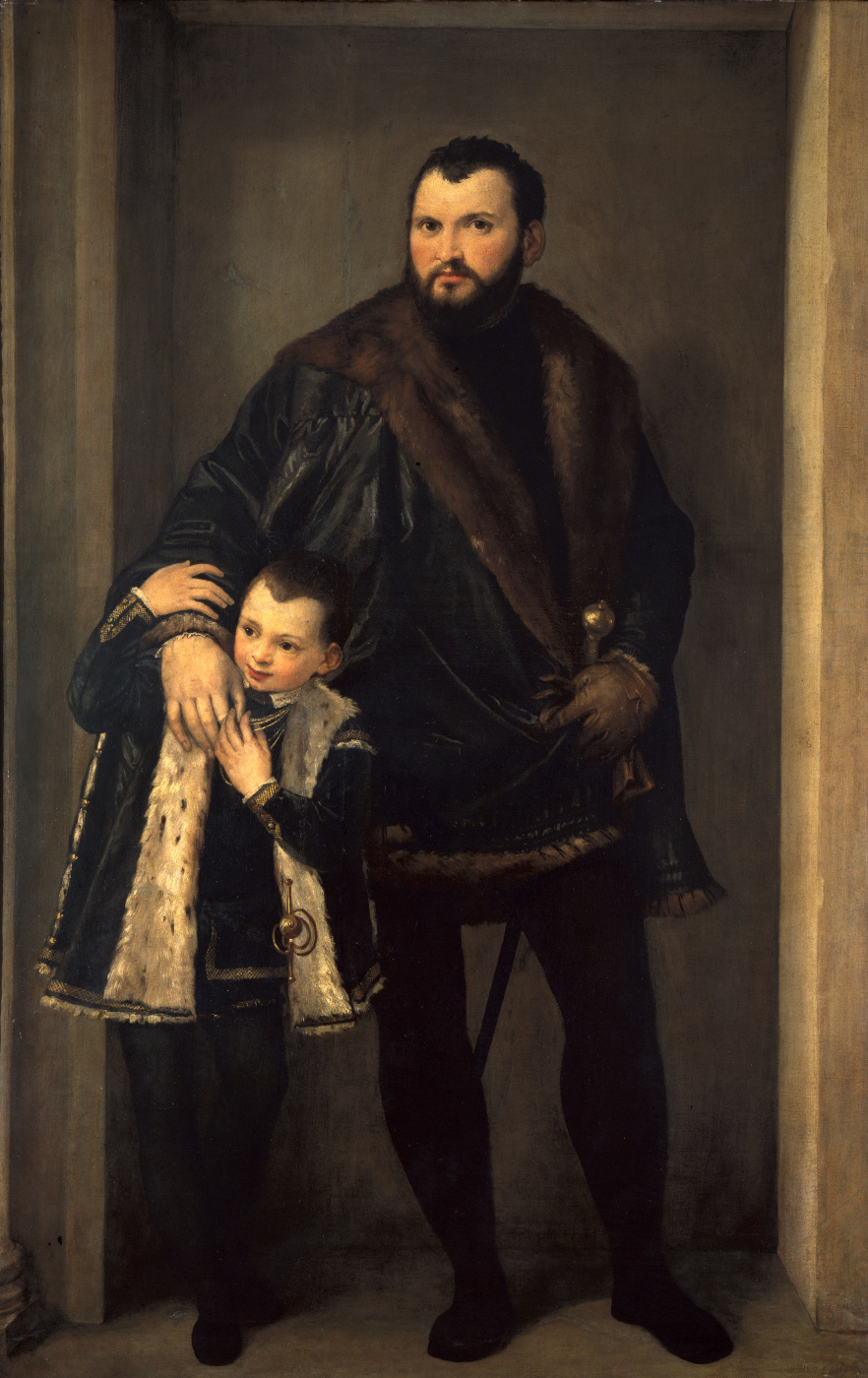 Paolo Veronese. Count Iseppo da Porto with his Son Adriano