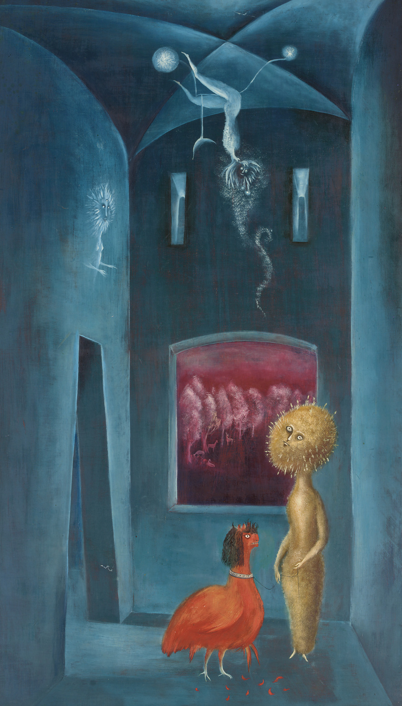 Leonora Carrington. The chicken sisters (Daisy, give me your answer)