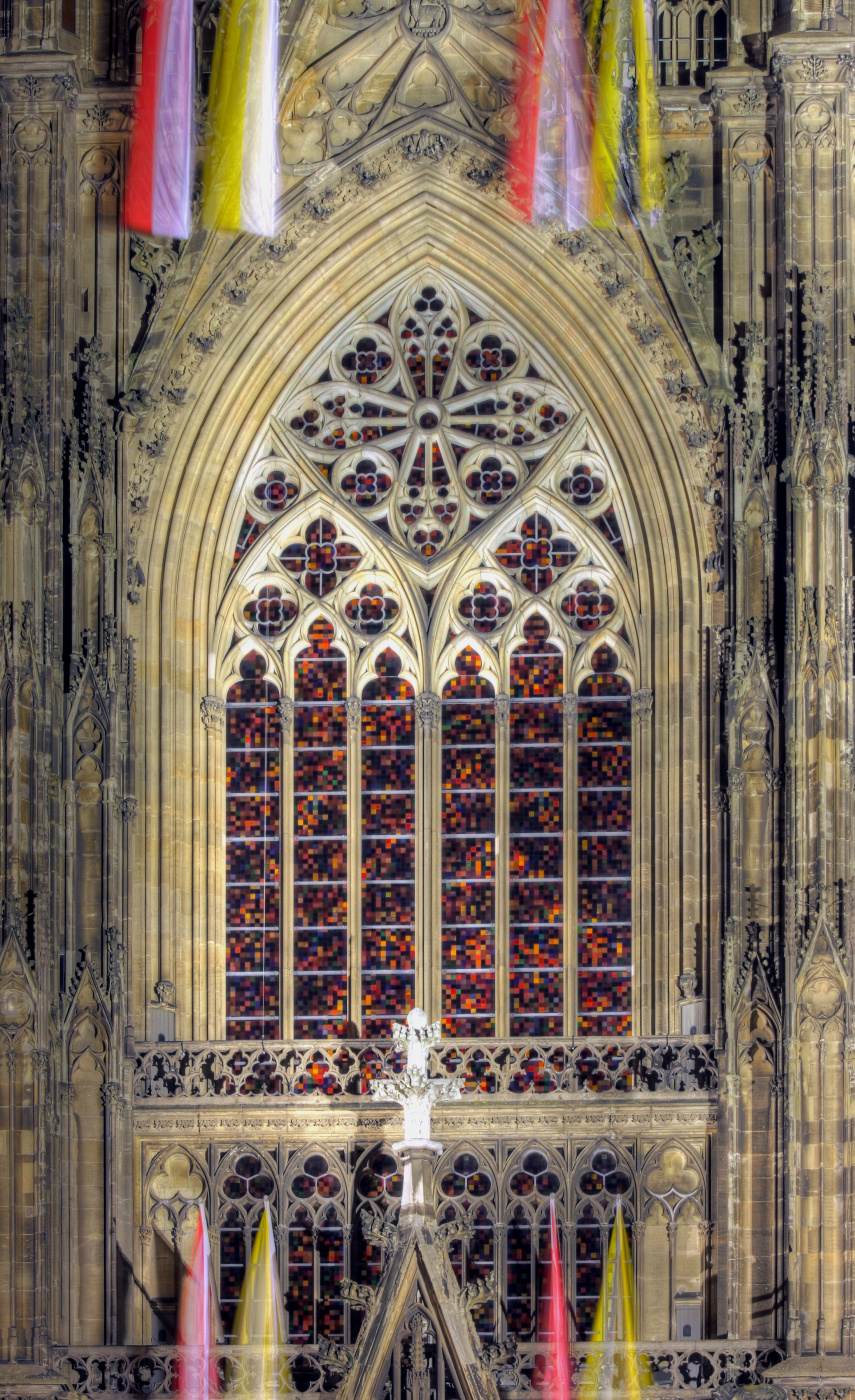 Gerhard Richter. Stained glass window of Cologne Cathedral