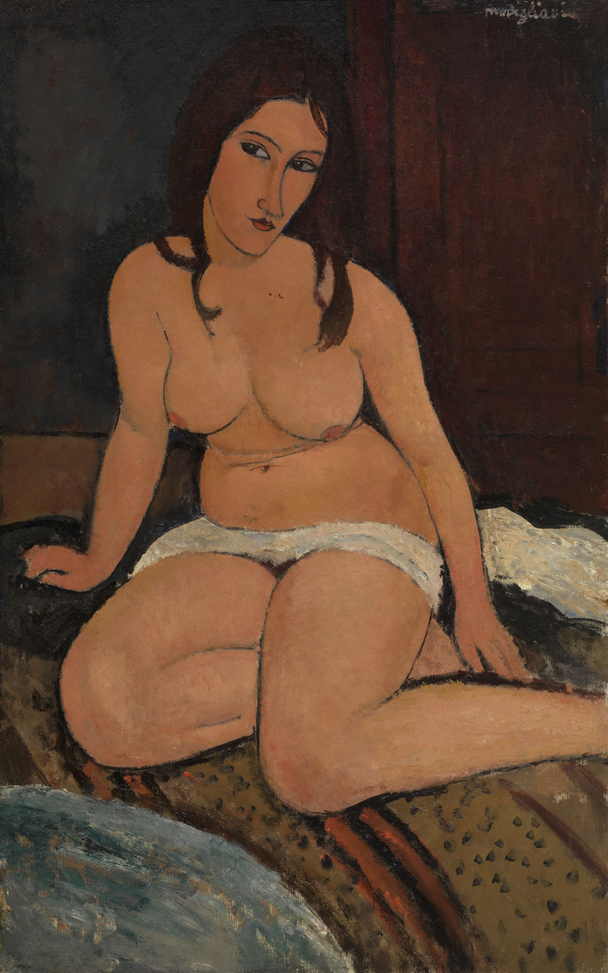 Amedeo Modigliani. Seated Nude