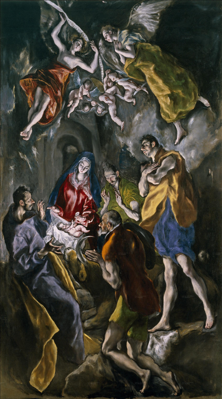 Domenico Theotokopoulos (El Greco). The adoration of the shepherds