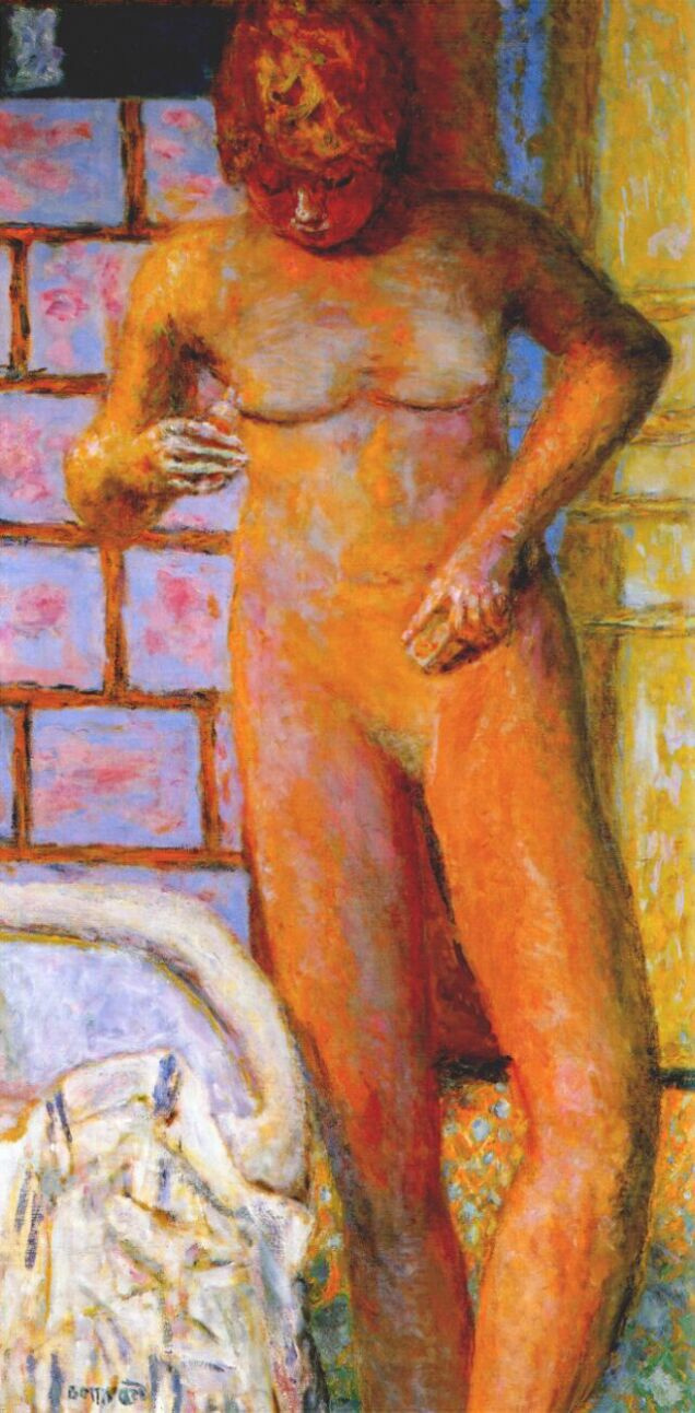 Pierre Bonnard. Nude wall