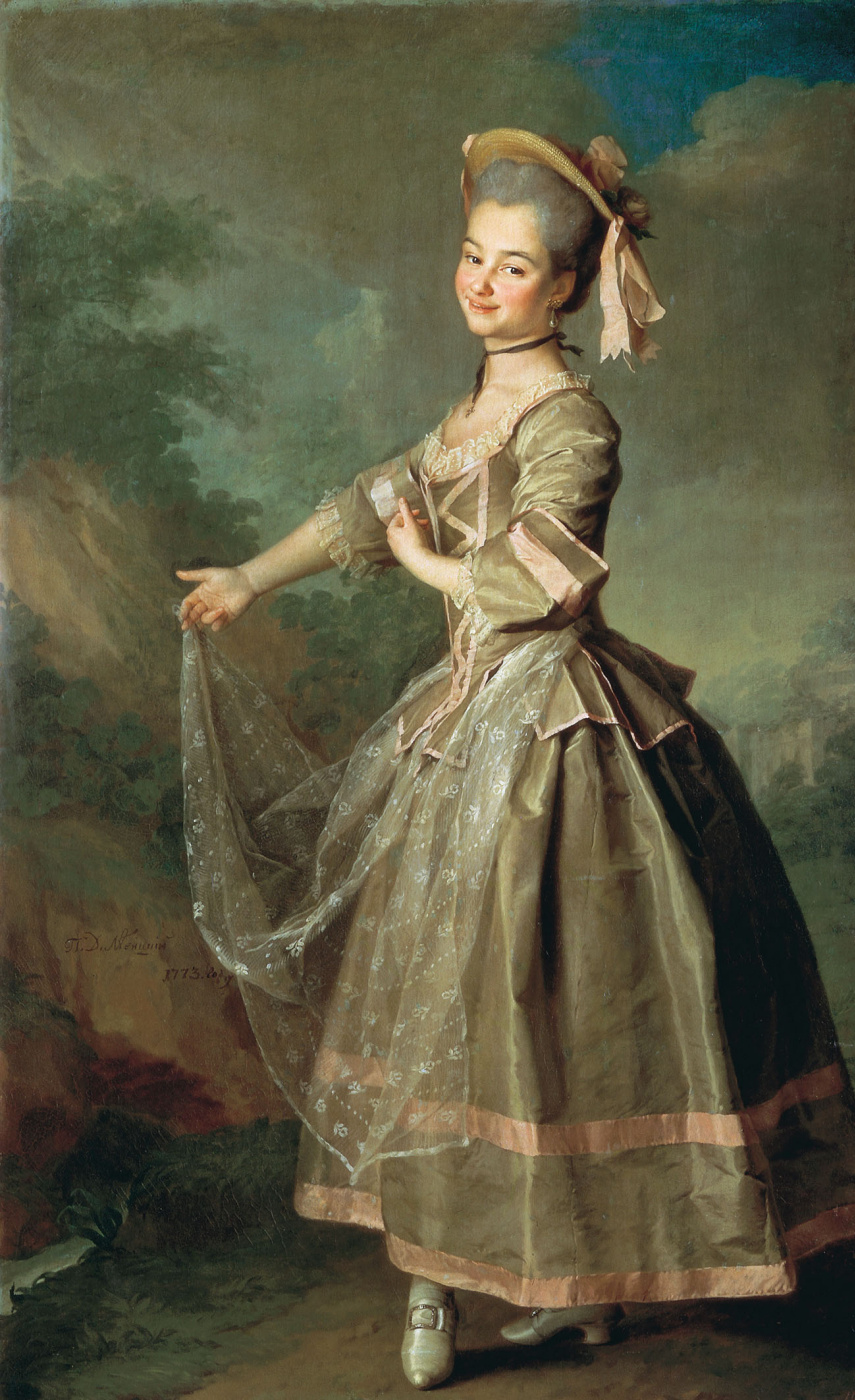 Retrato de Catherine Ivanovna Nelidova