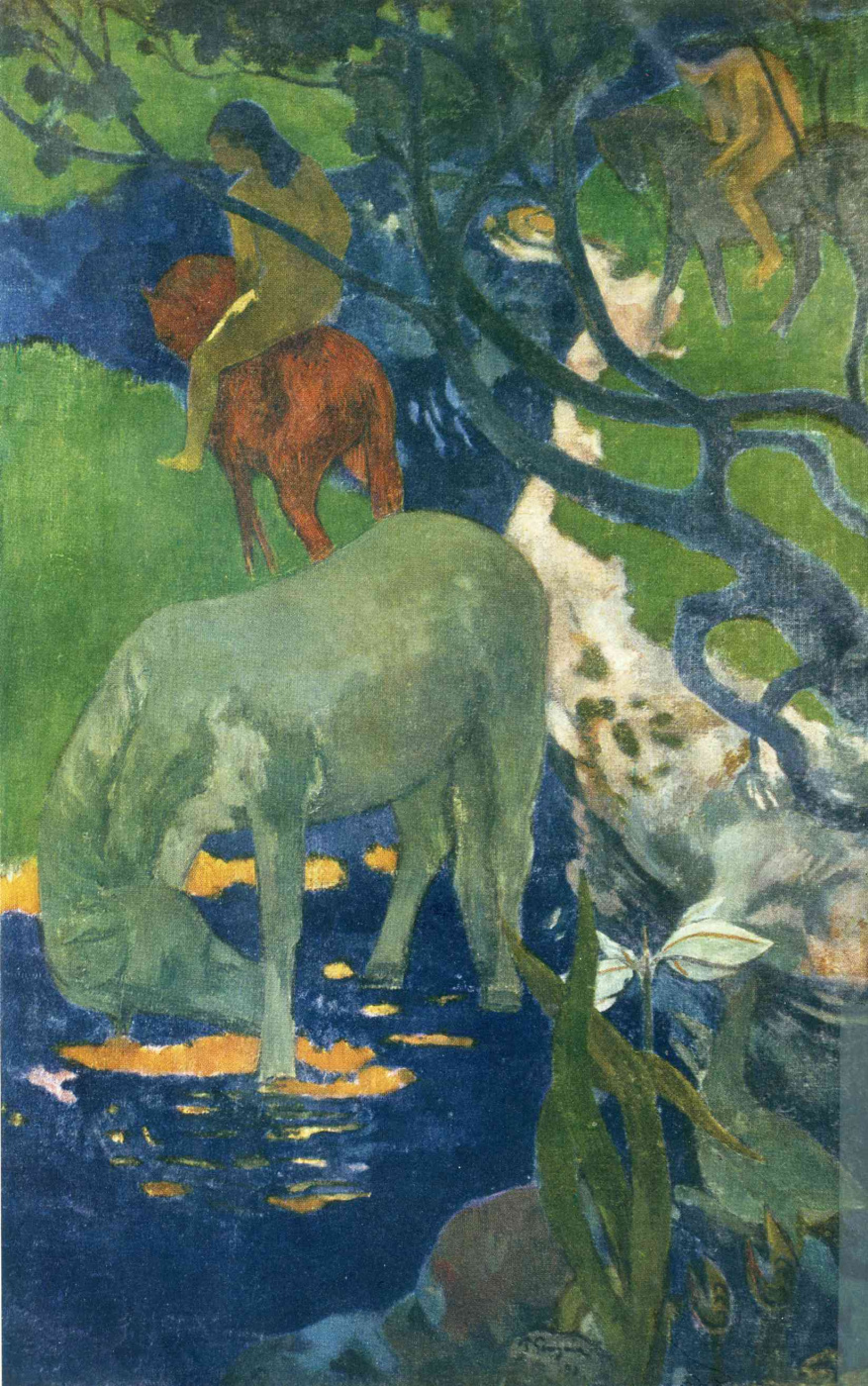 Paul Gauguin. White horse