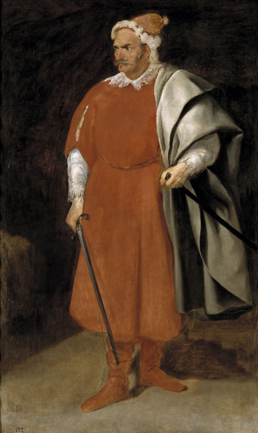 Diego Velazquez. Jester, nicknamed "Barbarossa"