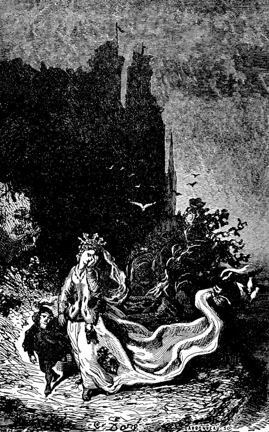 Paul Gustave Dore. Illustration for Balzac's "Naughty Tales"